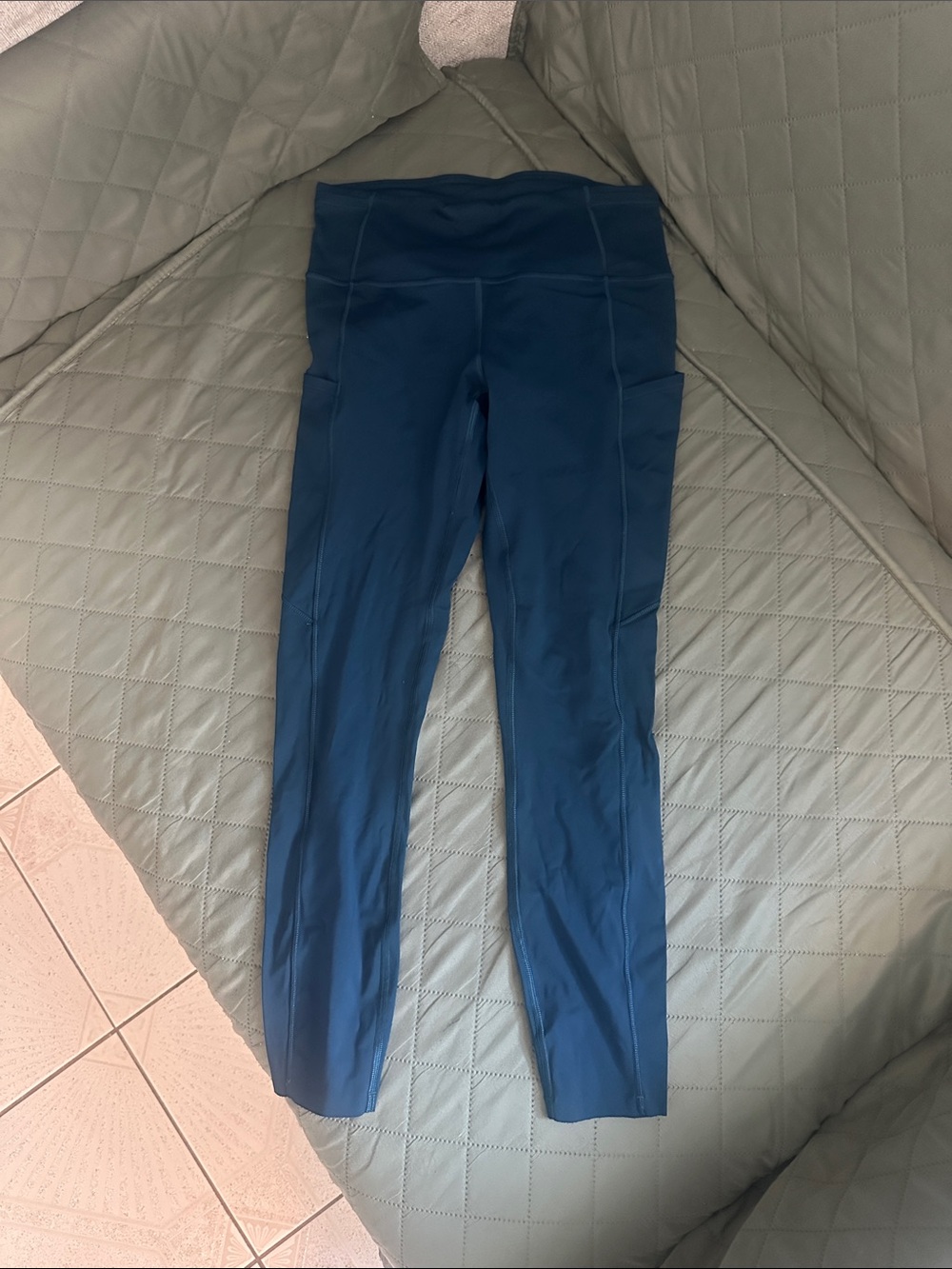 lululemon athletica Deep Teal High-Rise Pocket Leggings